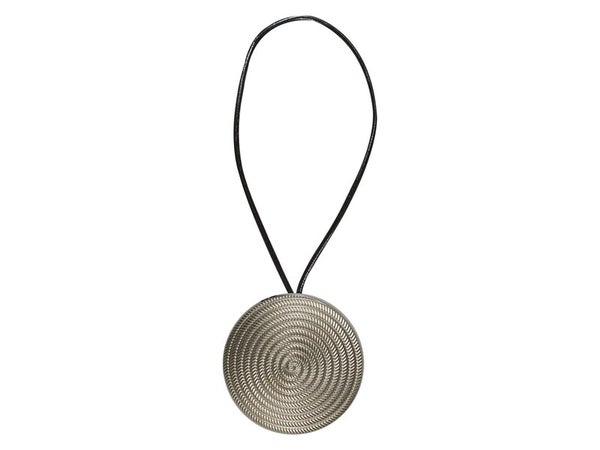 Embrasse Aimantée Spirale, Argent