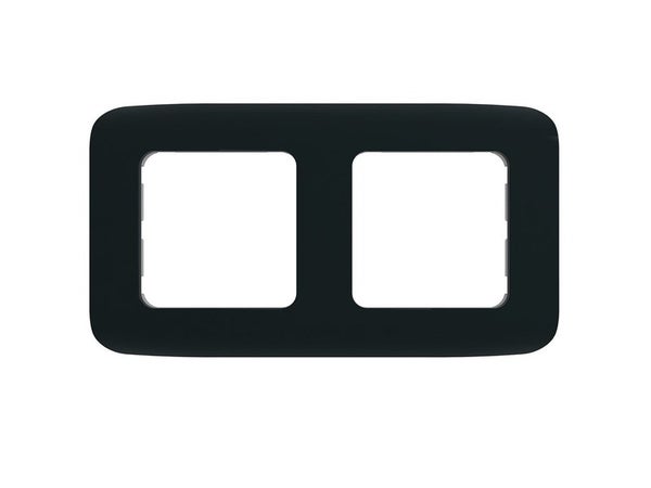 Plaque Double Cosy, Lexman, Noir-Noir N°0