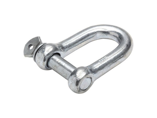 Manille Droite Acier Zingué, Standers X L.110 X L.12 Mm