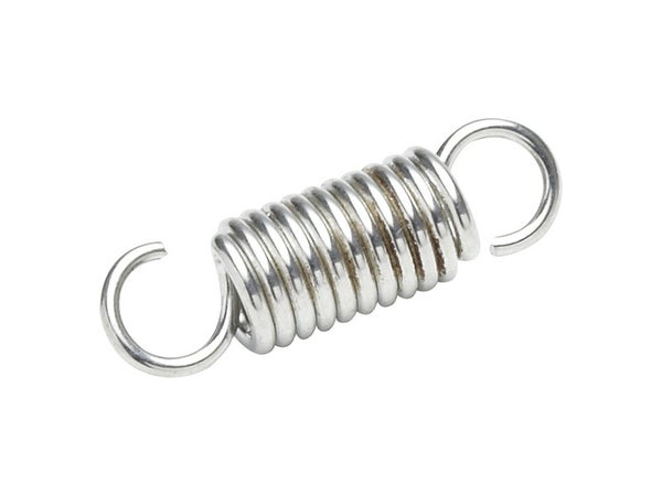 Lot De 4 Ressorts De Traction Acier, Standers, Diam.3.4 Mm, L.18 X Ep.0.8 Mm