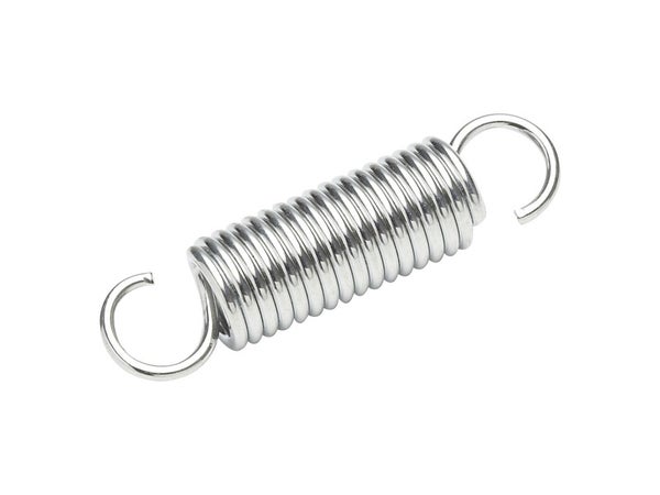Lot De 2 Ressorts De Traction Acier, Standers, Diam.5 Mm, L.30 X Ep.1 Mm