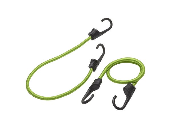 Lot De 2 Sandows Crochet Métal Plastifié Standers, Diam.9 Mm X L.0.6 M