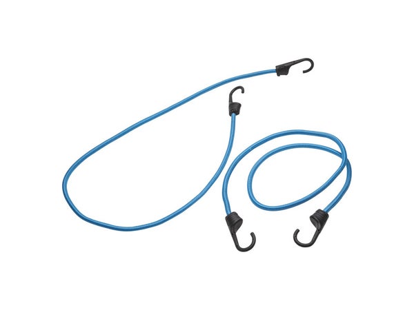Lot De 2 Sandows Crochet Métal Plastifié Standers, Diam.9 Mm X L.1.2 M