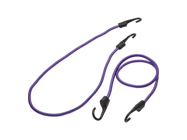 Lot De 2 Sandows Crochet Métal Plastifié Standers, Diam.9 Mm X L.1 M