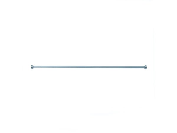 Barre droite extensible L.220 cm, SENSEA chrome