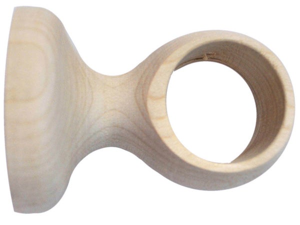 Support Tringle À Rideau Système D Couleur, 28 Mm Ivoire Verni Inspire