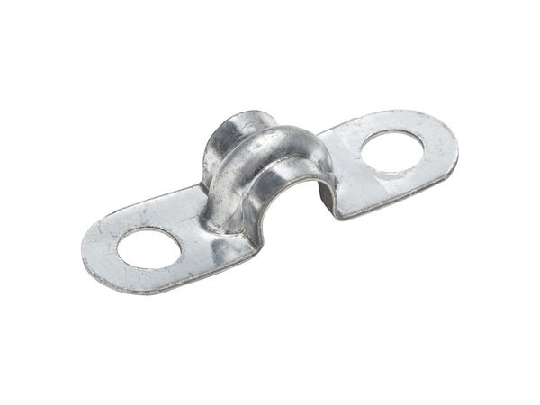 Lot De 10 Pattes De Fixation Acier Zingué, Standers, Diam.6 X L.32 X L.10 Mm