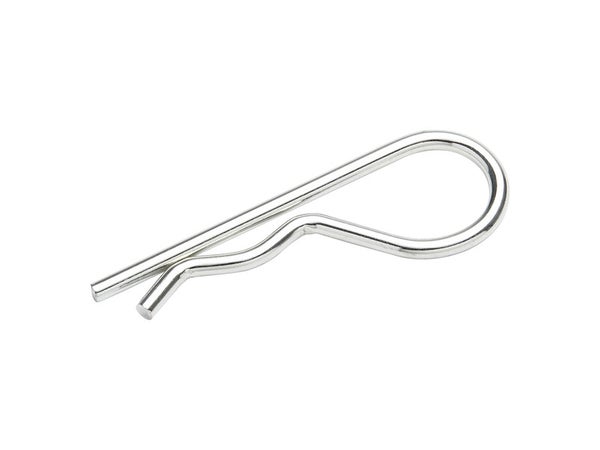 Lot De 2 Goupilles Bêta Acier, Standers, Diam.4 Mm, L.76
