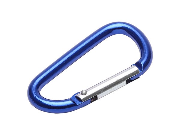 Mousqueton 60Mm Bleu
