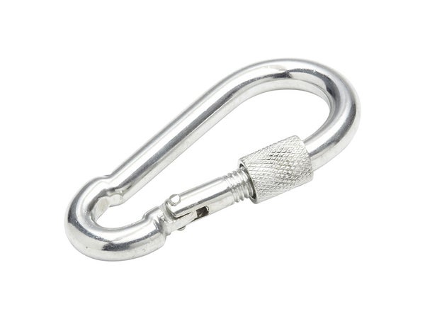 Mousqueton Acier Zingué Standers, L.80 X L.35 X Ep.8 Mm