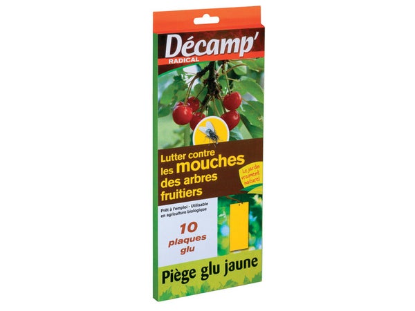 Piege glu mouche arbre fruitier