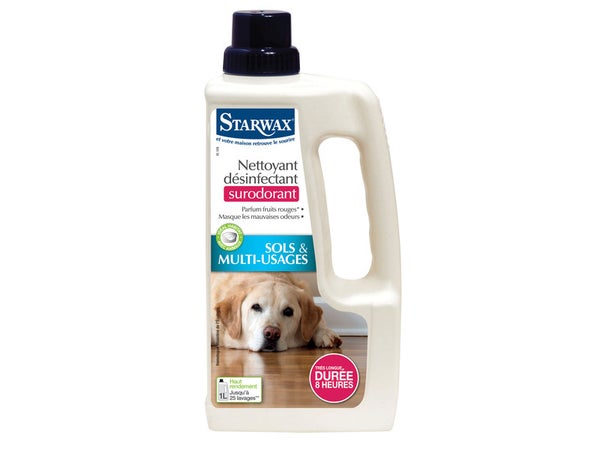Désinfectant Nettoyant Surodorant Animal 1L 5464 Starwax 1