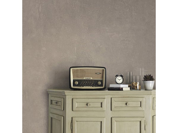 Papier peint vinyle Béton mat brun taupe n°4