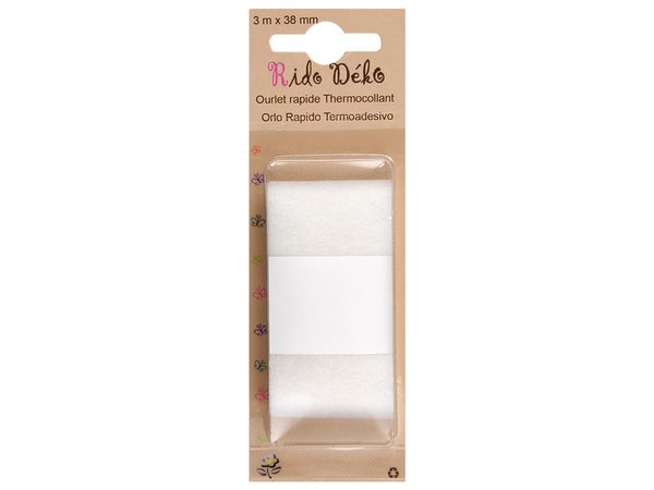 Ourlet Thermocollant Polyamide, Blanc