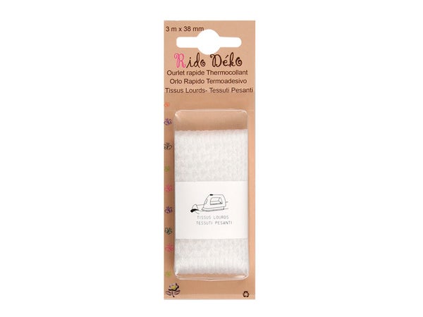 Ourlet Thermocollant Polyamide, Blanc
