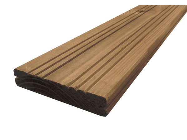 Planche bois douglas NATERIAL, marron, 250 x 14 cm x Ep. 27 mm