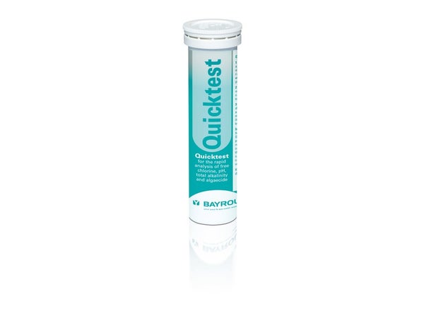 Languettes d'analyse piscine BAYROL Quicktest 0.5 kg