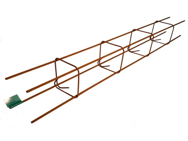Chaînage carré Z1, 15 x15 cm Diam.7 mm L. 3 m