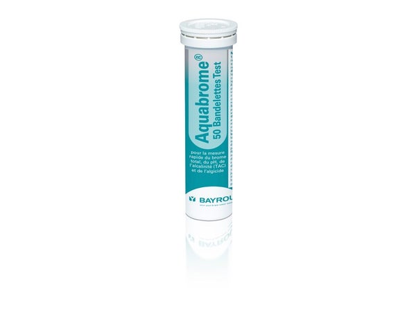 Trousse d'analyse liquide piscine BAYROL Quicktest, languettes 0.5 kg