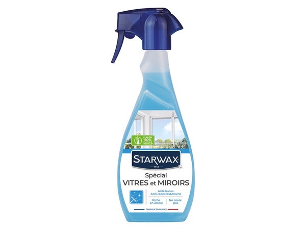 Nettoyant vitre anti-traces, STARWAX, 0.5 L