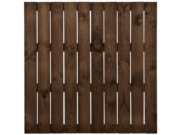 Dalle bois Lumo, L.100 x l.100 cm x Ep.40 mm