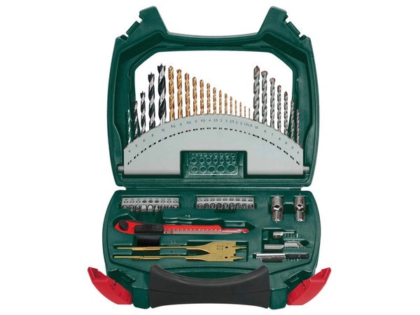 Coffret de 55 pieces mixte Fôrets et embouts multimateriau METABO