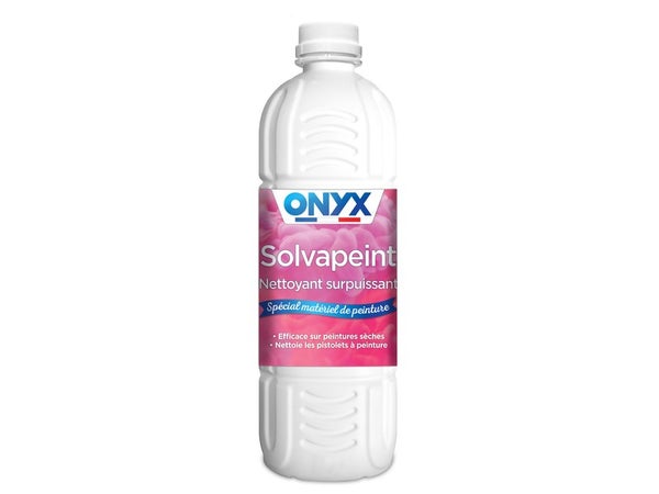 Nettoyant surpuissant matériel peinture Solvapeint, ONYX, 1L