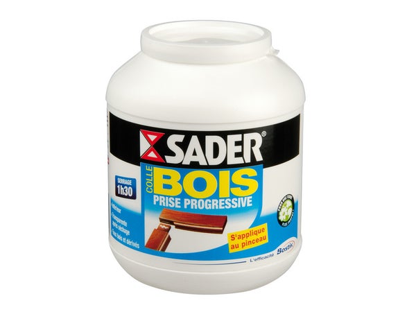 Colle À Bois Progressive Spéciale Matériaux Sader, 650G