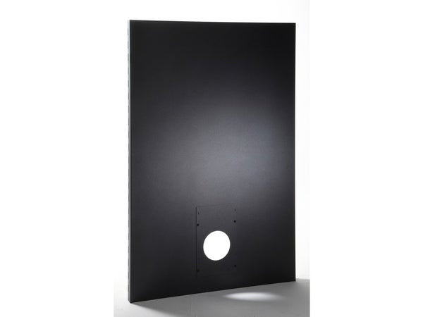 Plaque de protection murale noir sable EQUATION, l.80 cm x H.120 cm