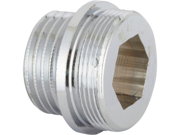 Raccord de bec, mâle / mâle 15 x 21/24 x 100 mm