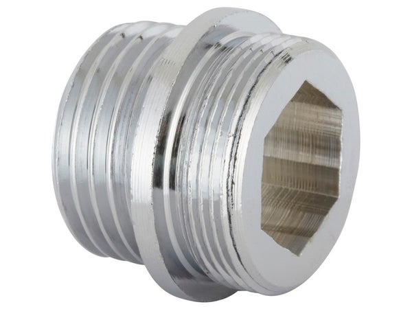 Raccord de bec, mâle / mâle 15 x 21/22 x 100 mm