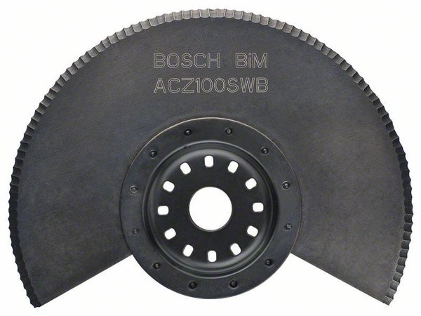 Lame segment ondulee BIM BOSCH Acz 100 swb pour bois / metal