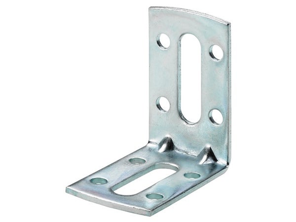 Equerre réglage acier zingue HETTICH, l.50 mm