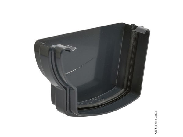 Fond de gouttière pour gouttière Aigoa PVC