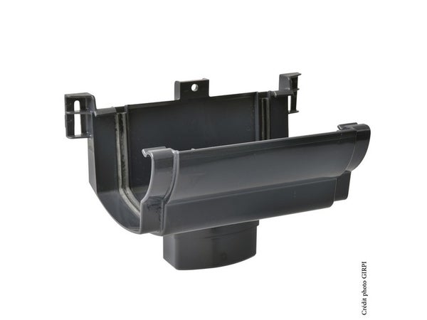 Bride pour gouttière Td90a PVC
