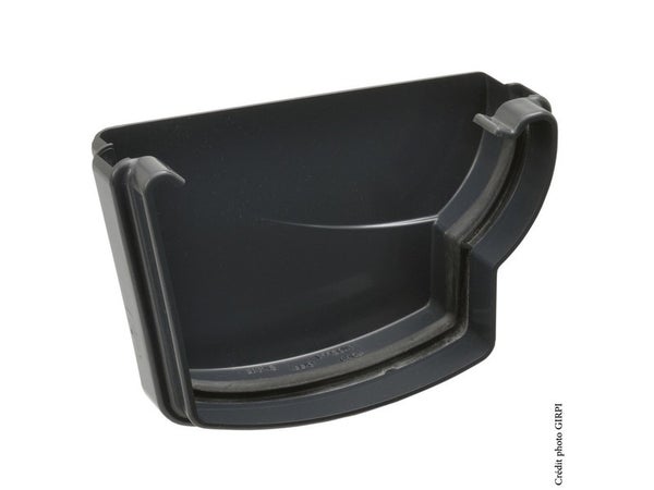 Fond de gouttière pour gouttière Ncgo90a PVC