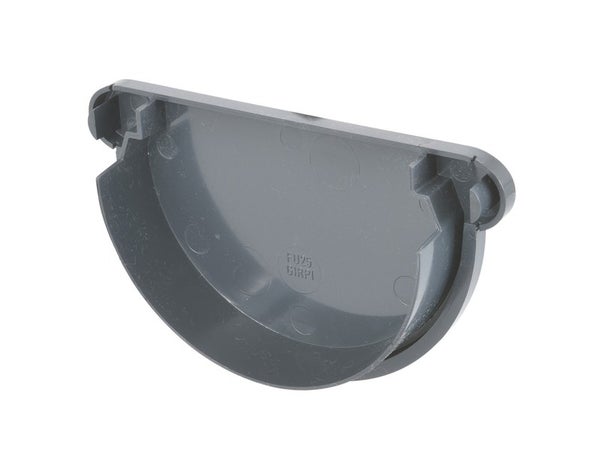 Fond unique pour gouttière demi-ronde développé 25 Pcb25a PVC