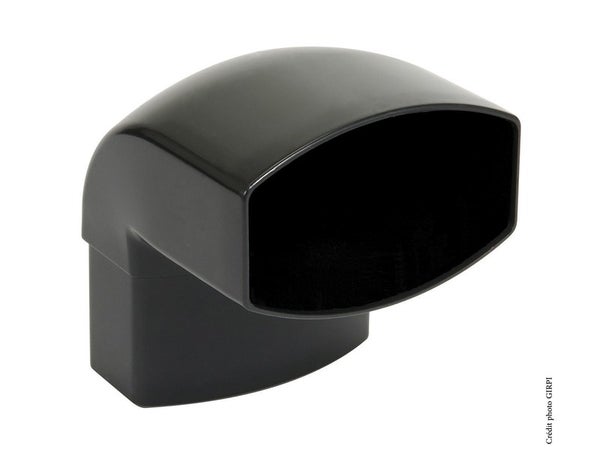 Coude 87.3° mâle / femelle pvc