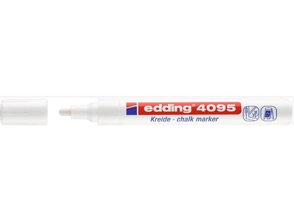 Edding 4-4095049 4-4095049 Marqueur craie blanc 2 mm, 3 mm 1 pc(s