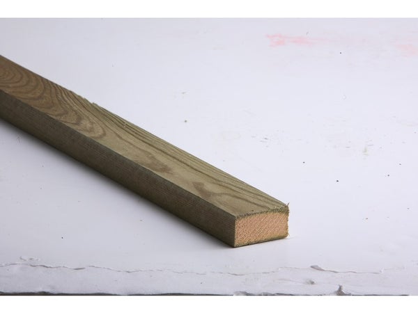 Liteau (latte) pin traité, 46x46 mm, longueur 3 m, choix 2, classe 4