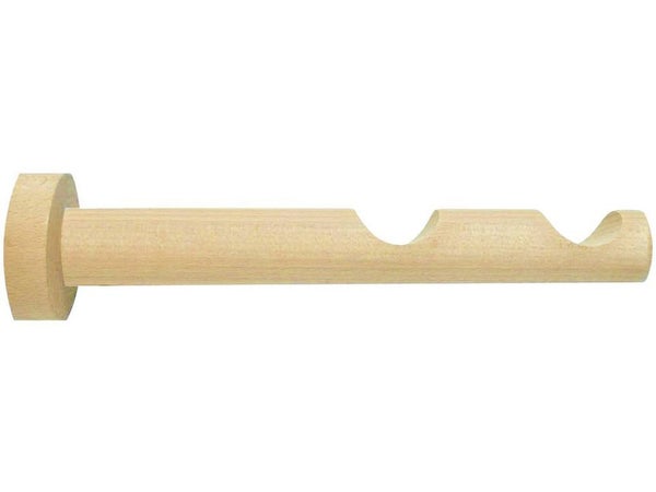 Support tringle à rideau, 28 mm chêne verni INSPIRE
