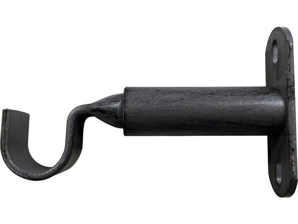 Lot de 2 supports extensibles tringle à rideau Cosy, 20 mm gris patiné INSPIRE
