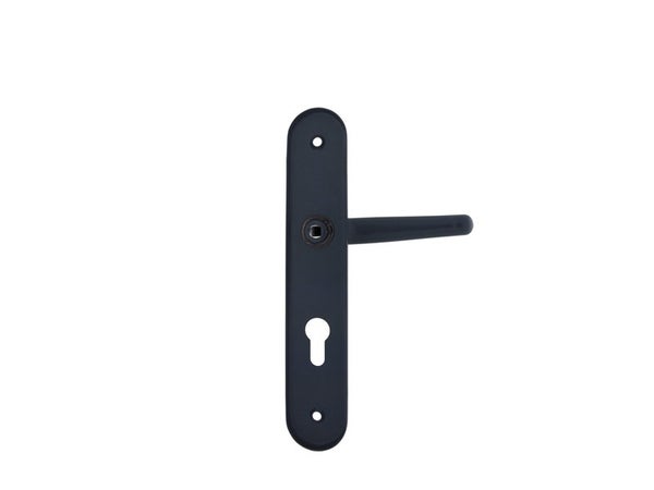 1 poignee de porte Pianosa/york trou de cylindre ALPERTEC, aluminium entraxe 195