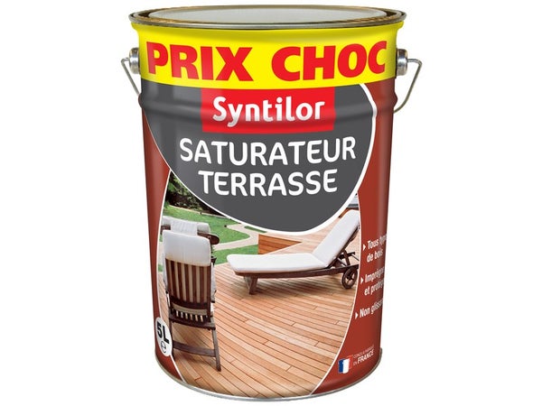 Saturateur Terrasse prix choc SYNTILOR, incolore, mat 5 l