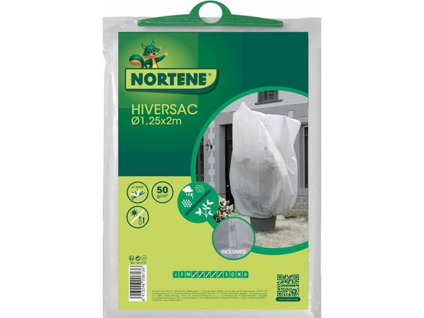 Hivernage, Nortene WINTERTEX Voile de protection en polypropylene non tisse  30 g/m 1x10m (x2) (rouleau)