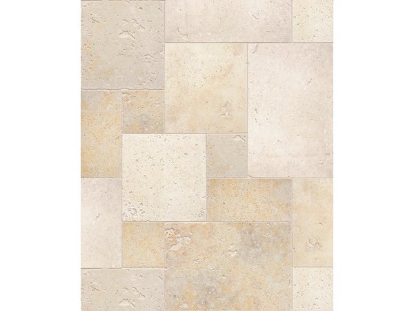 Travertin Sol/Mur Effet Pierre Beige Opus Rustique Multiformat 0.75 m2