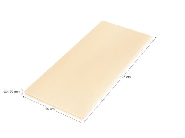 Panneau polystyrene extrude R=2,4 Ep.80mm 125x60cm, Murs  Sols, SOPREMA®