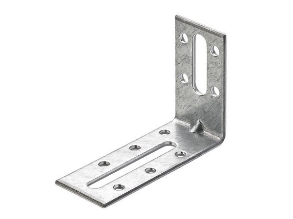Equerre de reglage acier zingue HETTICH, L.80 mm x l.30 mm x H.5.5 cm