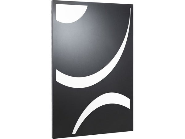 Plaque de protection murale noir sable EQUATION Eclipse 1, l.80 cm x H.120 cm