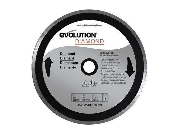 Lame diamant EVOLUTION Lamdrage3 255 mm
